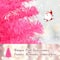 Costway 3ft. Unlit Pink Artificial Christmas Tree